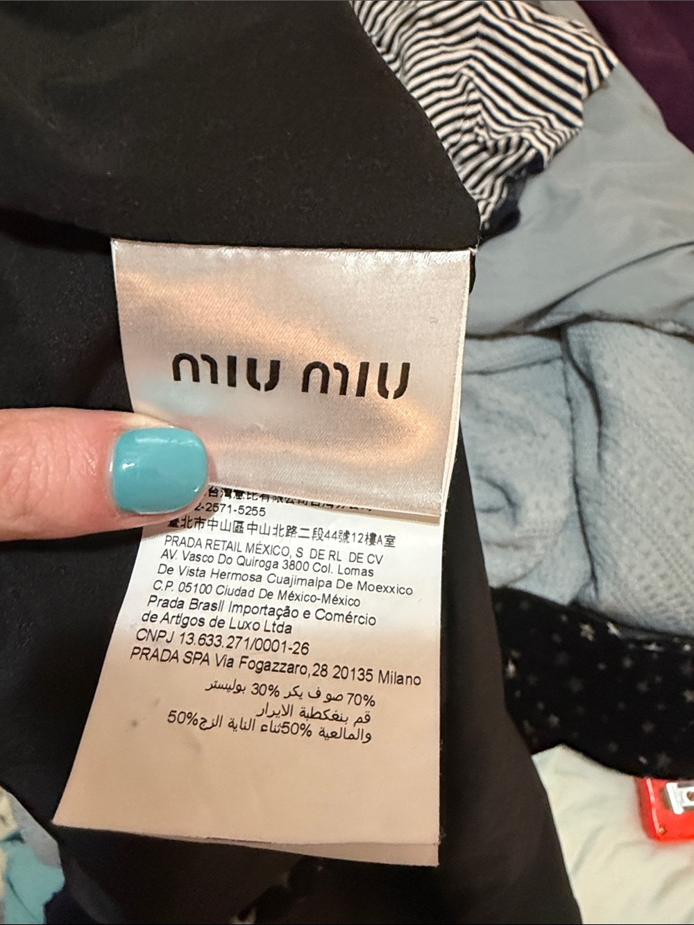 Miu Miu Black Velvet Star Mini Dress Size 38 US XS - Picture 4 of 5